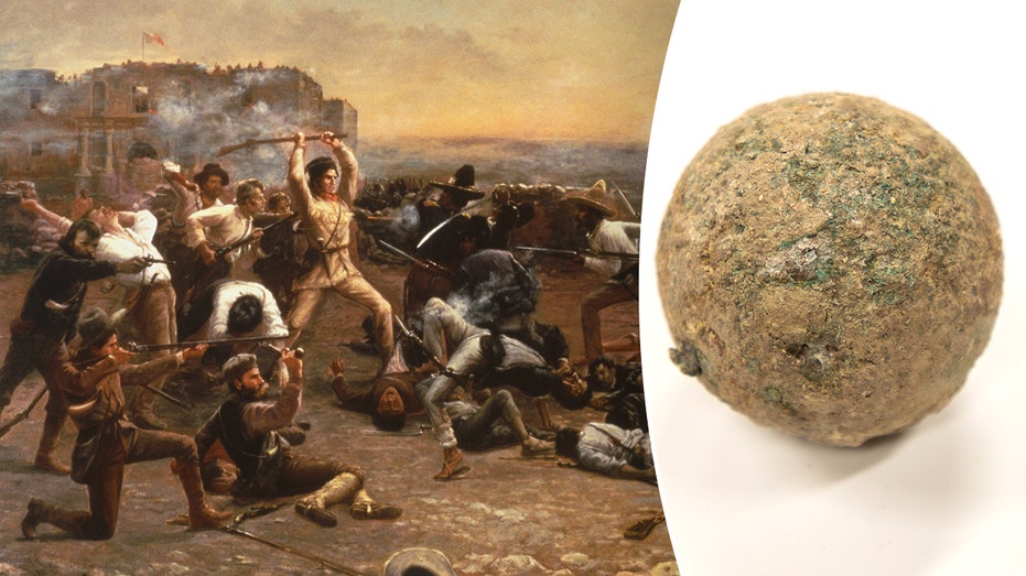 Cannonball 'very likely' fired in 1836 Battle of the Alamo found buried near church Brisbane Private Schools